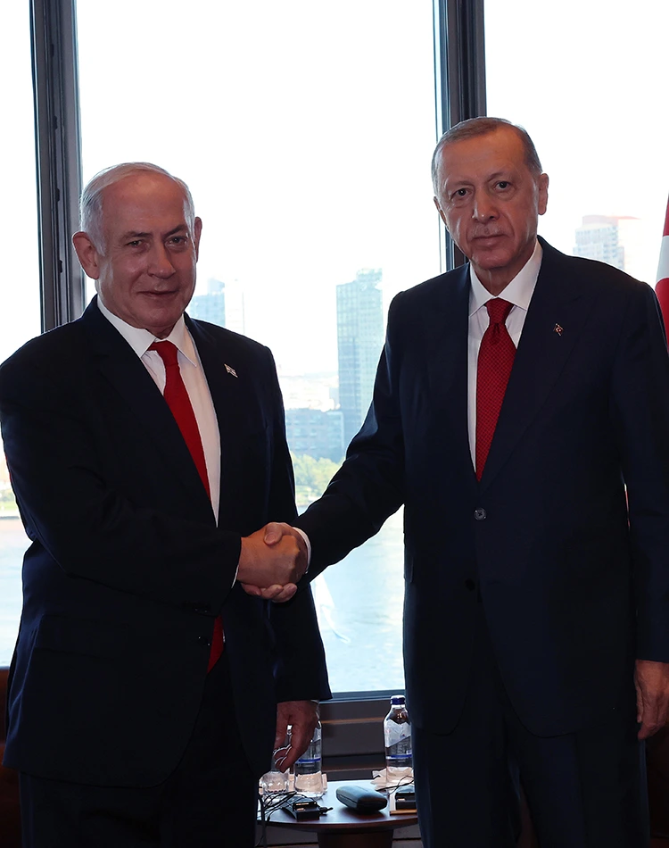 Cumhurbaşkanı Erdoğan, İsrail Başbakanı Netanyahu