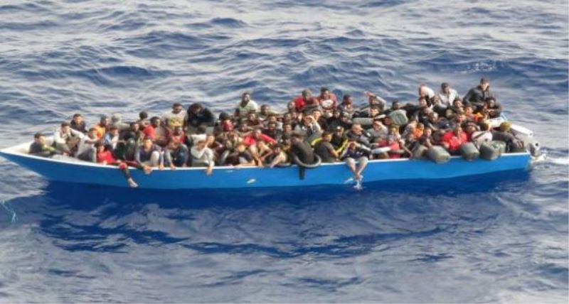 Libya Açıklarında 80 Düzensiz Göçmen Kurtarıldı